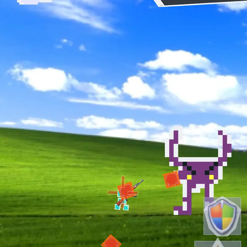 Game with virus (demo) by @Arthurtron
