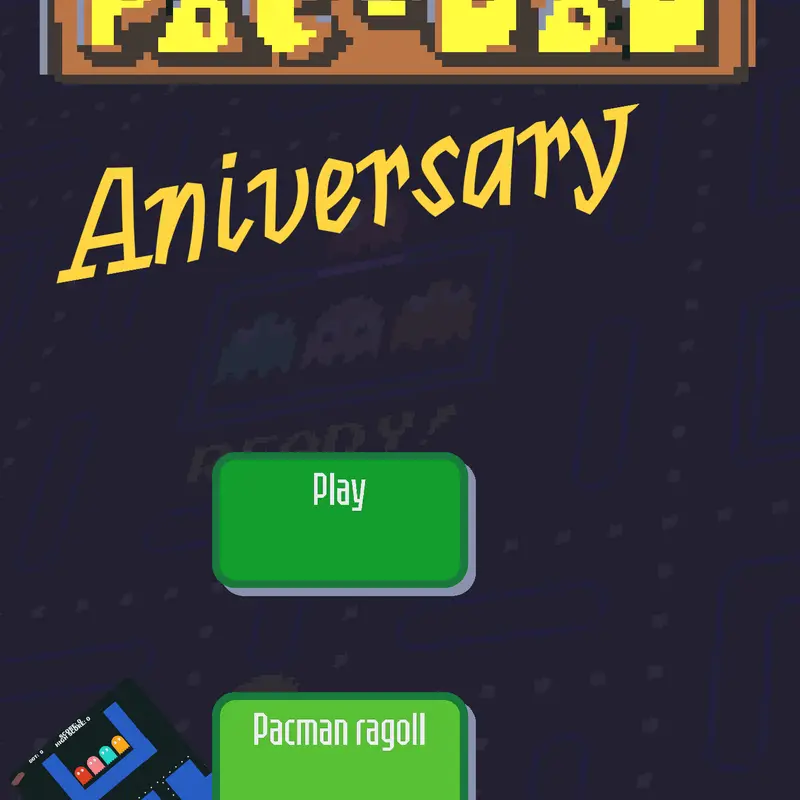 Pacman aniversary by @PadariaMexicana