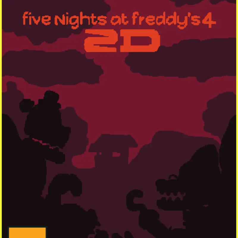 🐻 FNAF 4 2D by @maycon3000