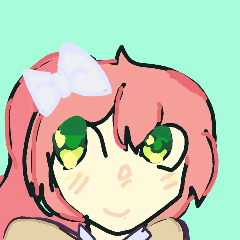 Just sspee the dokis ._. by @bittercookie