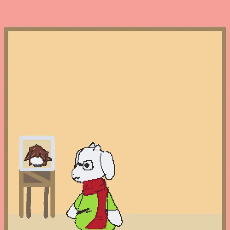 Chap. 1 ralsei scene complete. by @K3rdl3y_R0ut3