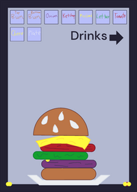 Burger and drink maker!