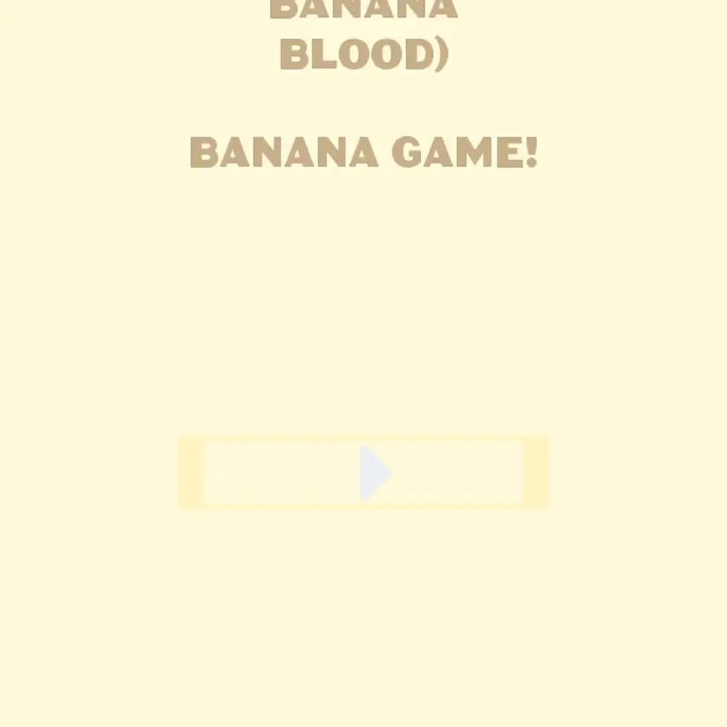 BANANA GAME!!!!! by @smash_hit_chan_uwu