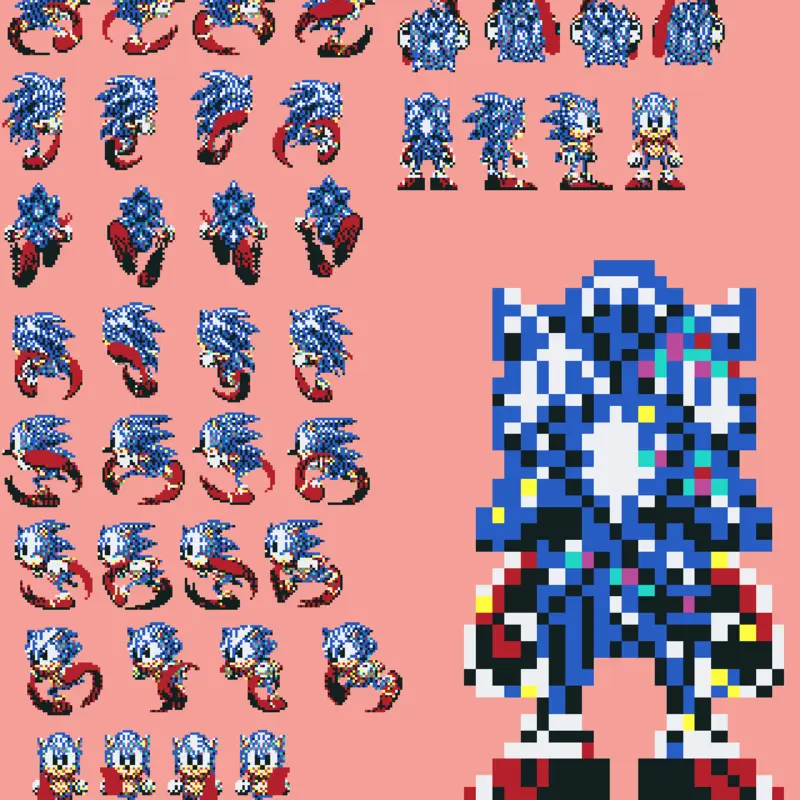 Sonic by @Drabthespritter2be5