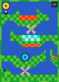 Golf but obstacles are annoying