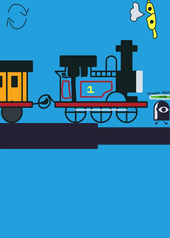 Train crash 2 by @union_pacific_bigboy