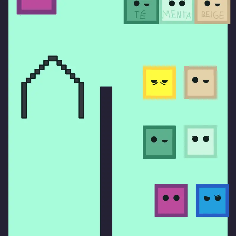 Cubes game by @ZennyButty2