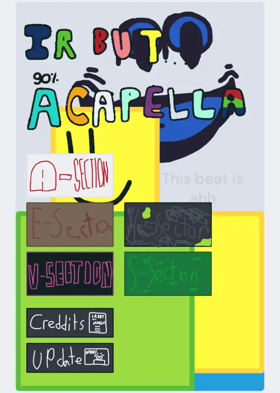 IR but acapella by @CGfromfancade