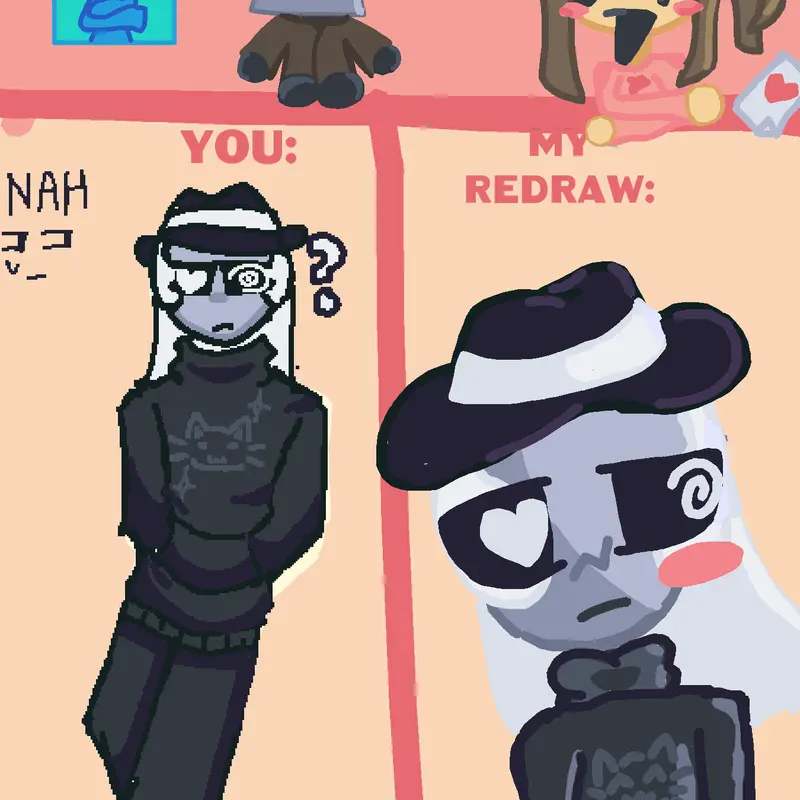 REdrawing your OC’S by @Sharky_animate
