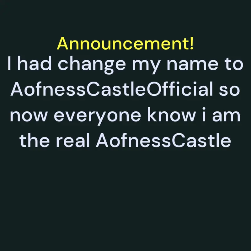 New announcement! by @AofnessCastleOfficial