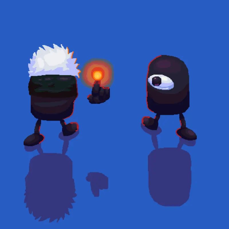 Gojo moveset test by @maxgl1tch