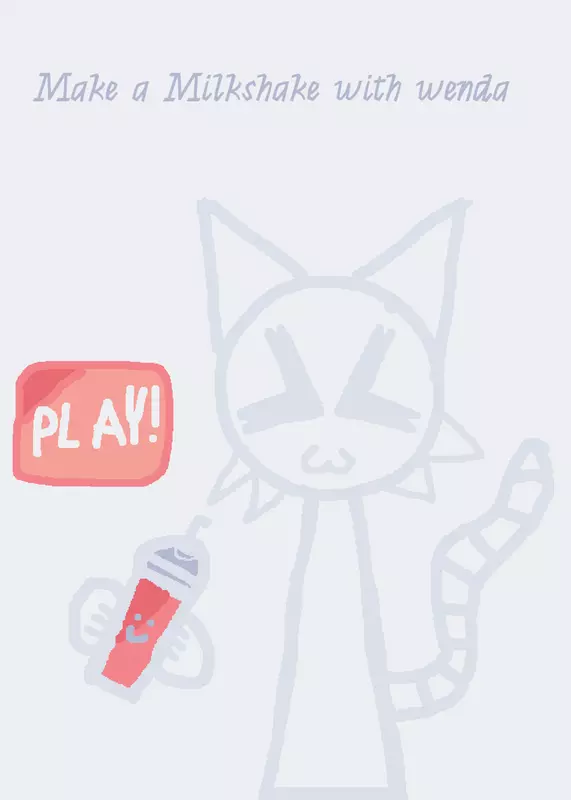 Make a milkshake with wenda by @wenda_and_sun