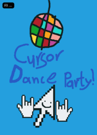 Cursor dance party