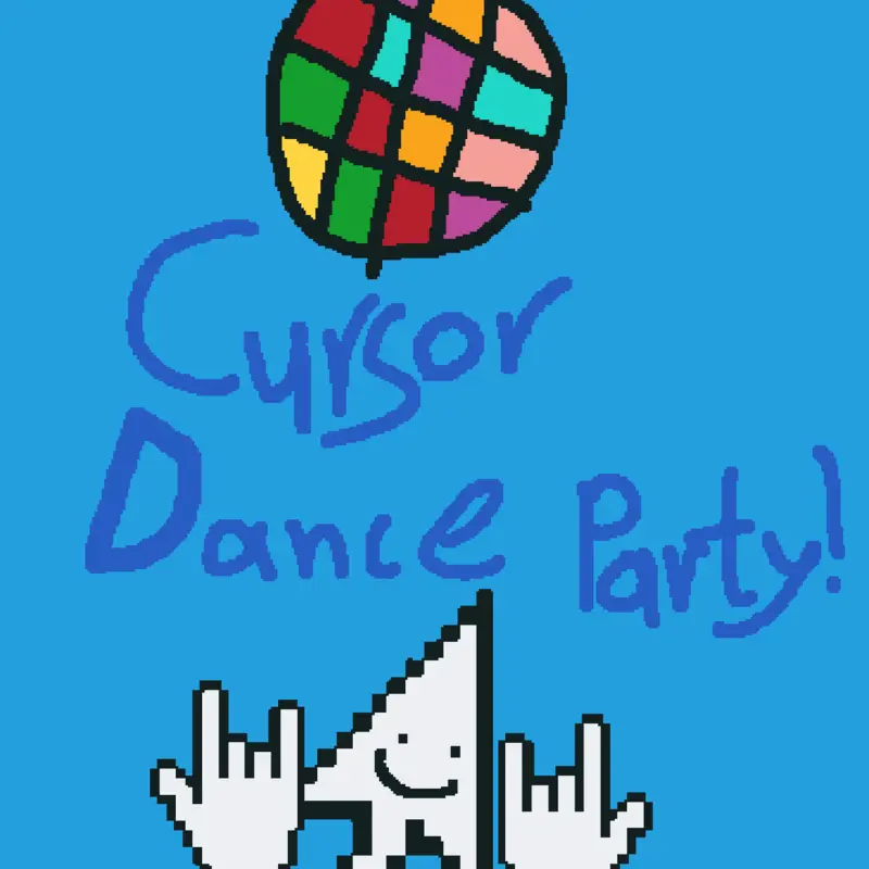Cursor dance party by @Ehaany