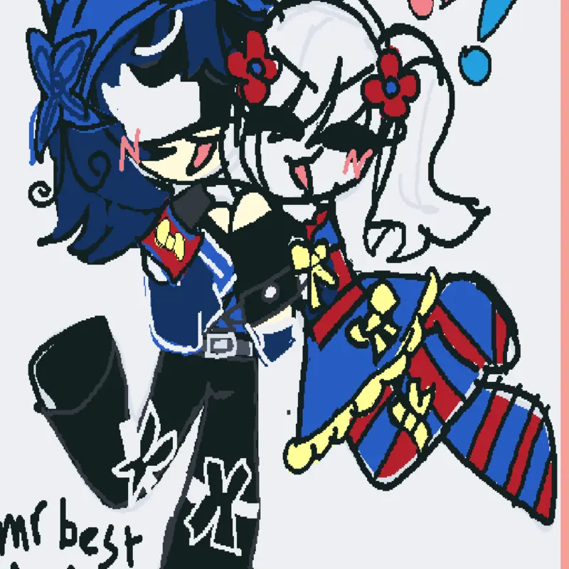 Me hug mrbestgame bc i save her from 2x! by @Vicky_48