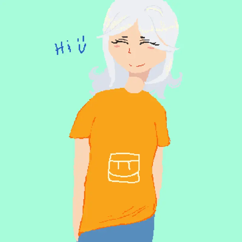 Just hi :3 by @xzb