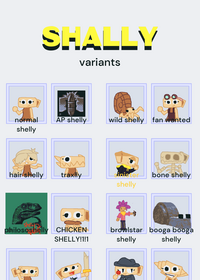 shelly variants