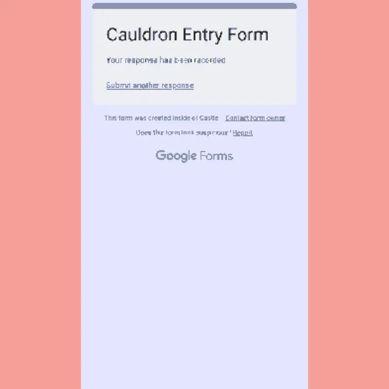 Cauldron by @busterguy423
