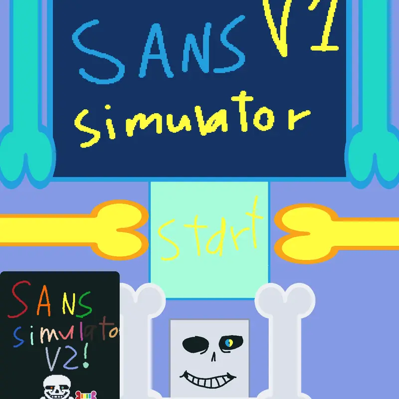 Sans Simulator Credits to Randoooom by @Genocide_Twin