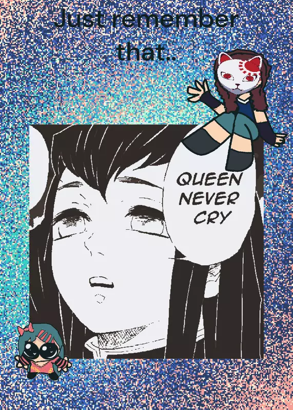 Queen never cry. -Muichiro by @slay_shrek