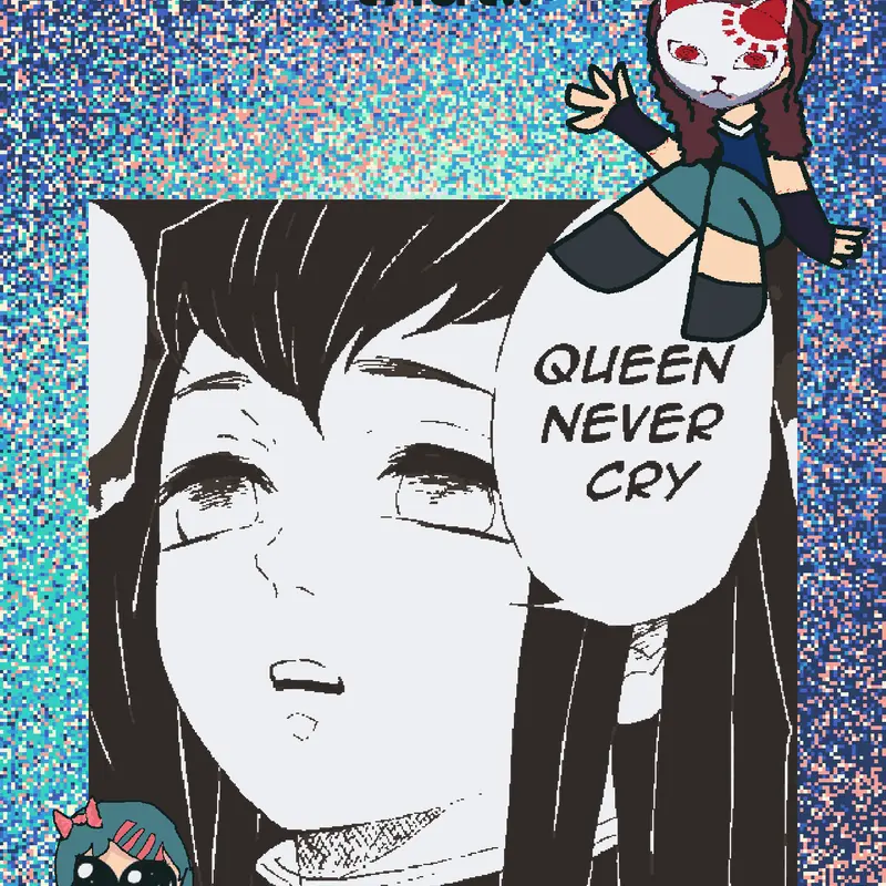 Queen never cry. -Muichiro by @slay_shrek