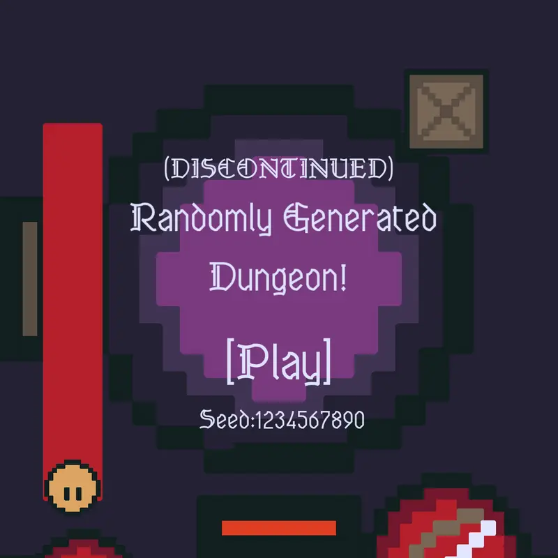 Randomly Generated Dungeon by @bambi-corn-god