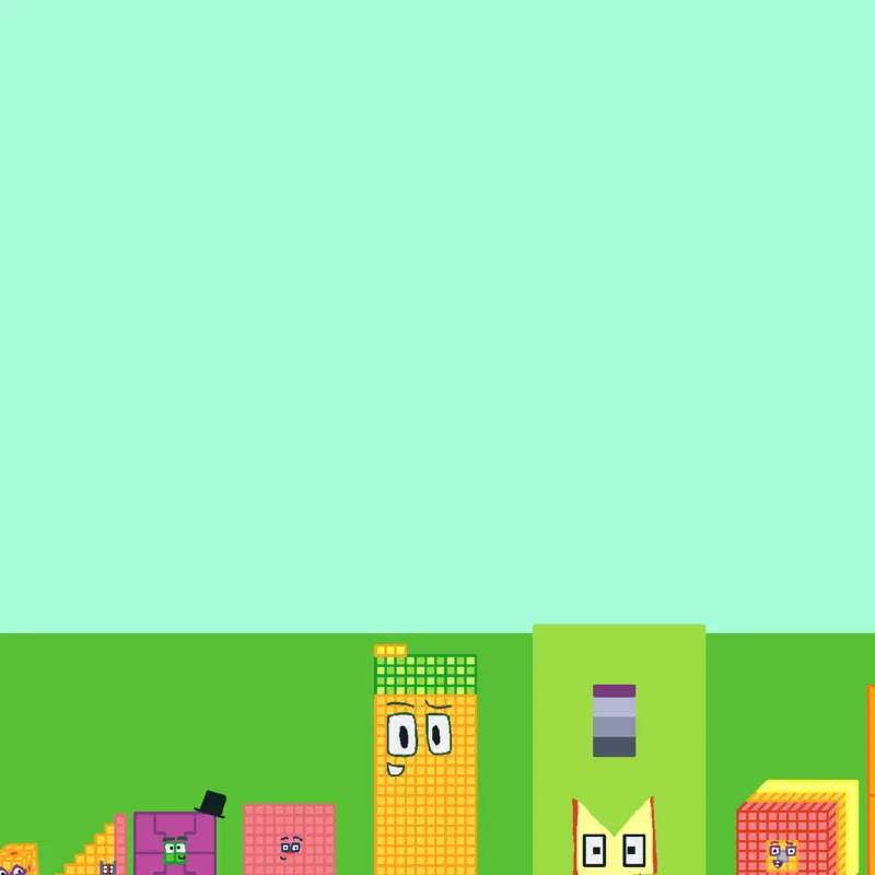 Númer blocks band by @FelixRondn