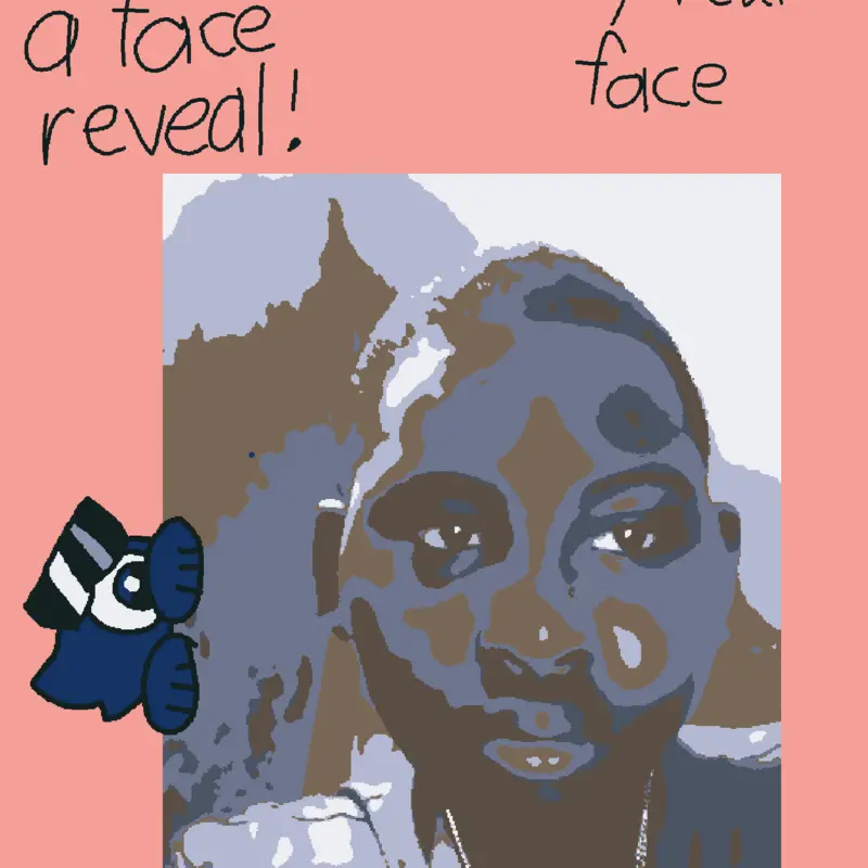 Face reveal by @elijahsaintlot