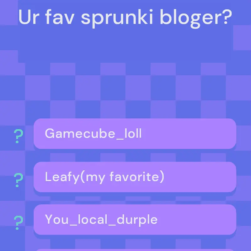 Game by @ItsMeTaunter