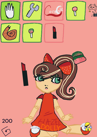 Doll Hazel red