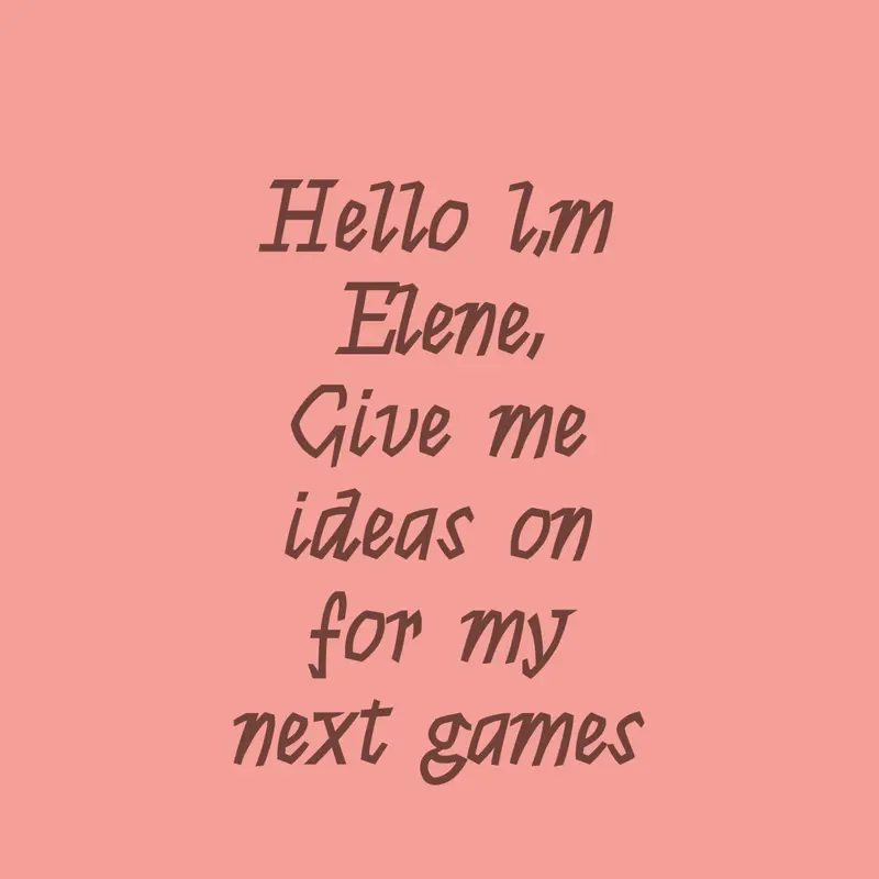 Game by @-E-K-1-