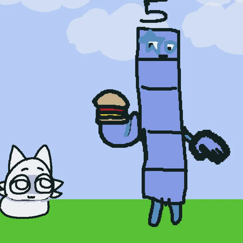 Alright kitty, you can has cheese burger by @gangle5717