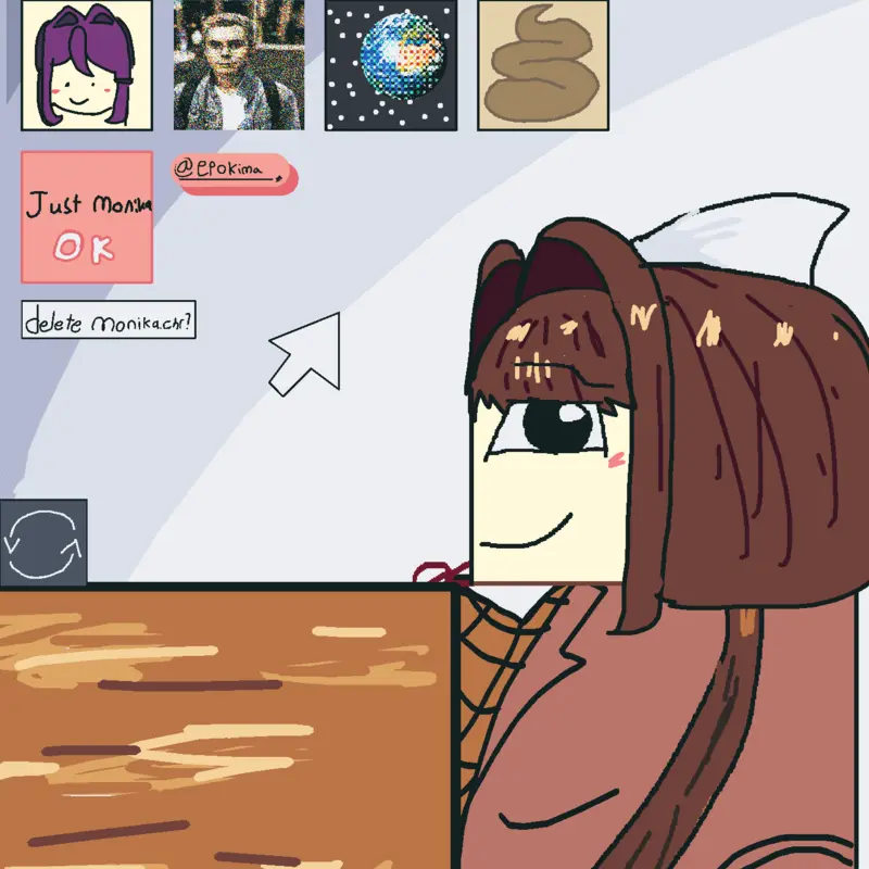 Monika by @epokima_decks