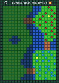 Hearts of balls: mini battles
