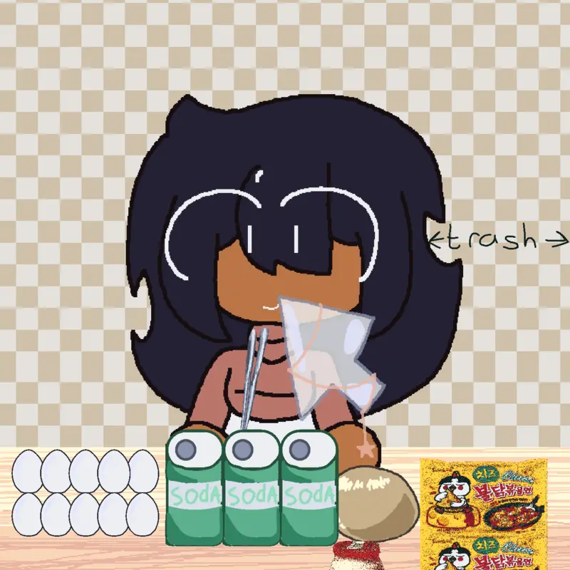 Mukbang by @pasta1