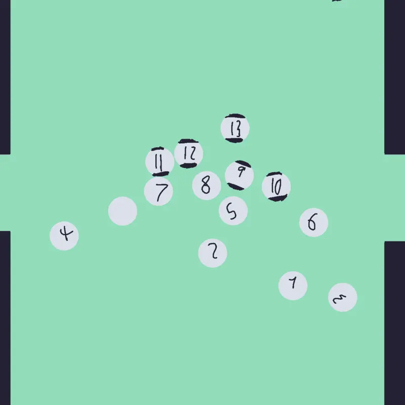 Make all the number balls go away by @I_reached_70cps
