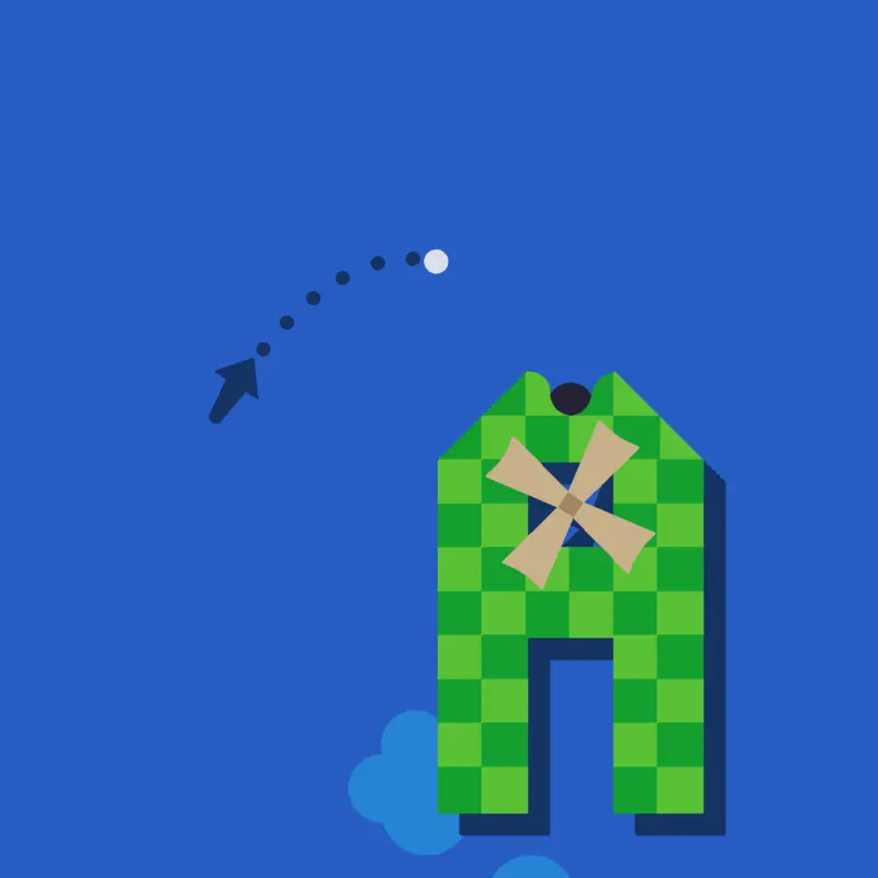 "A" golfing deck by @TokyoMan36