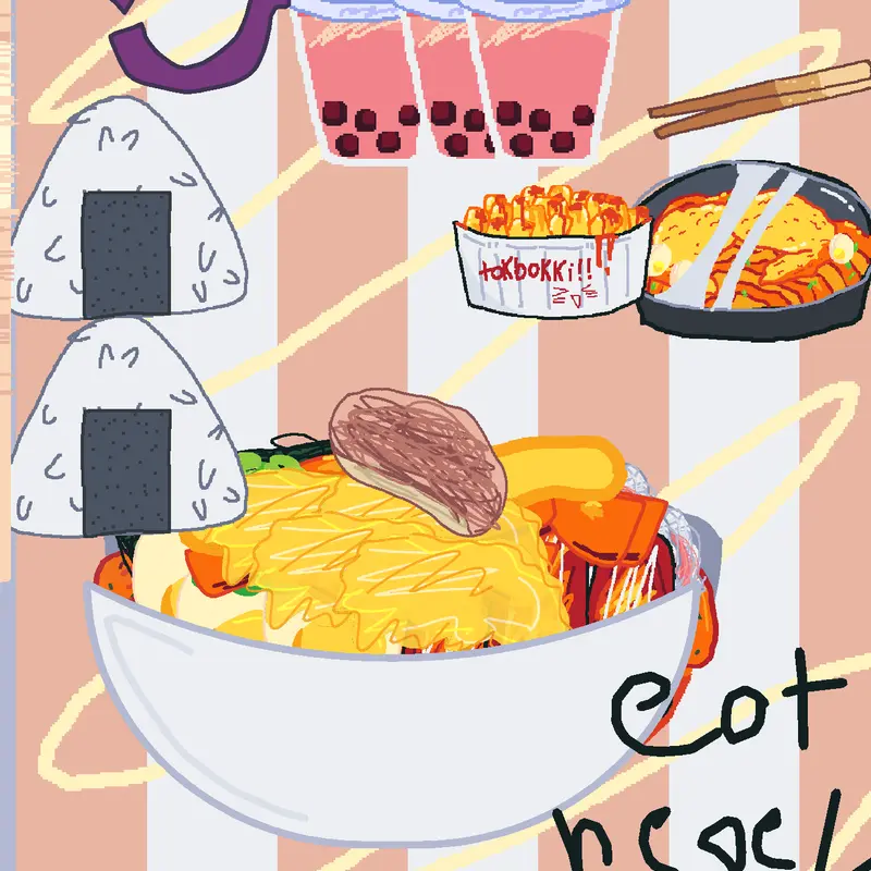 Haii idk mukbang ig by @Nomlol