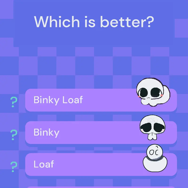 Binky Loaf, Binky, or Loaf? by @Watercat