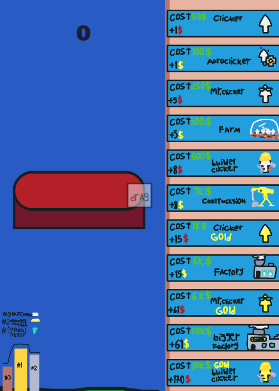 Raise Clicker game by @Cr4sigame on Castle