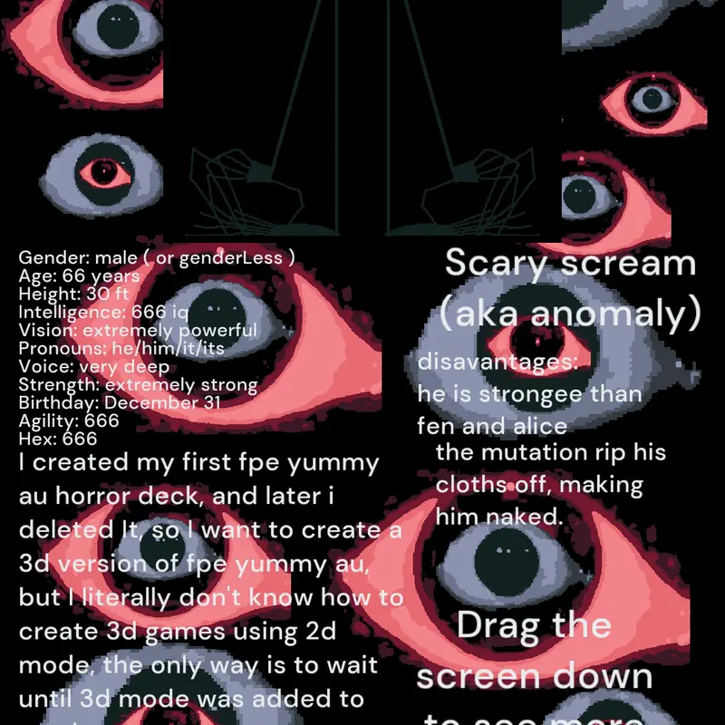Scary as scream profile by @hazael19