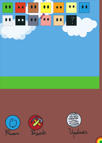 Cube Colors game