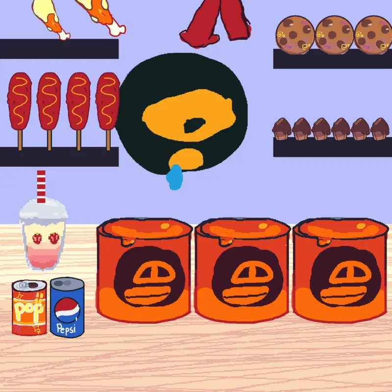 Mukbang me by @moregamesmorefun18920