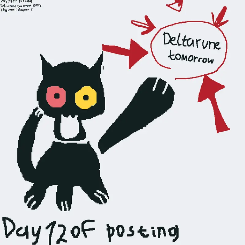 deltarune tommorow 12 by @KostyaZabegin