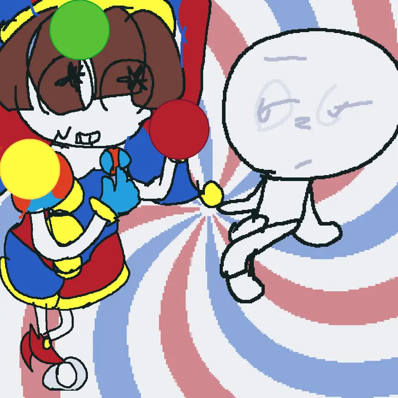 Jester and princess trend by @Cookie_and_icecream