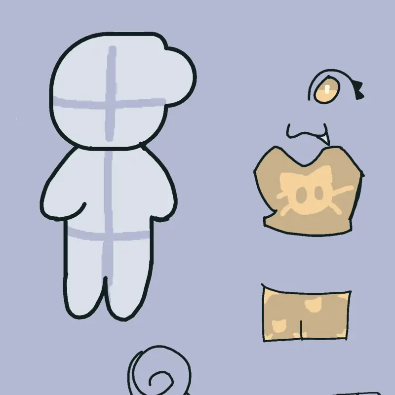 Dressup game (gonna add more soon) by @Candygub
