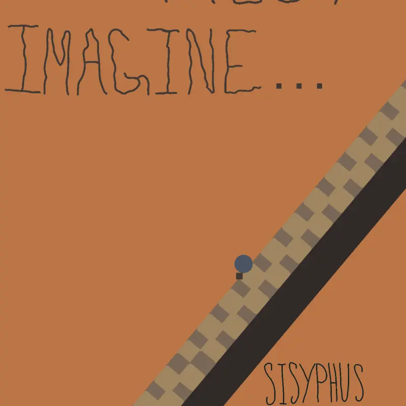 One Must Imagine Sisyphus Happy by @BrasHKL