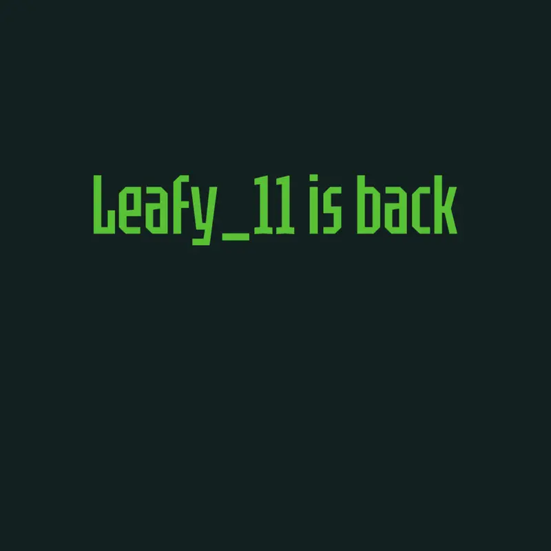 Game by @Redleafys