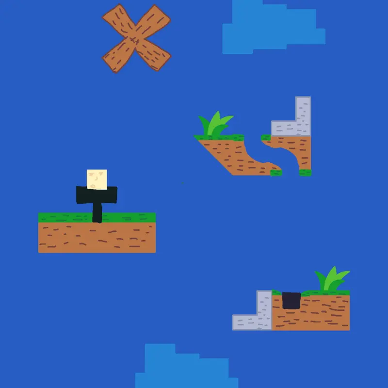 Golf minecraft by @hasson_albagshi