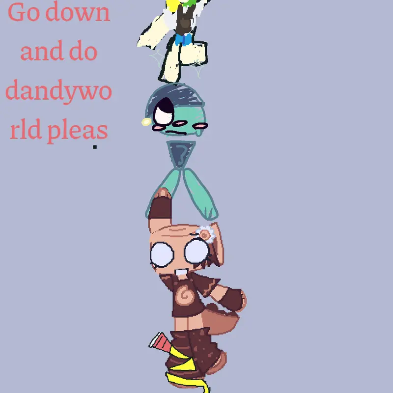 Hanging toons (I ADDED SQUIRM!!!) by @J_Deviler_cray